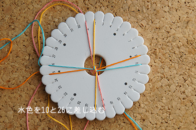 ダイソーの組みひもメーカー　使い方