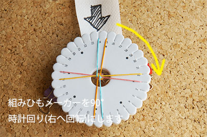 組みひもメーカー　編み方