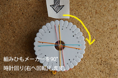 組みひもメーカー　編み方