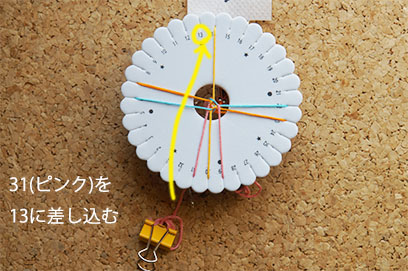組みひもメーカー　編み方